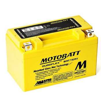Мото акумулятор Motobatt MBTX7ABS 7 Аһ, 105 А, (+/-), 151x87x95 мм