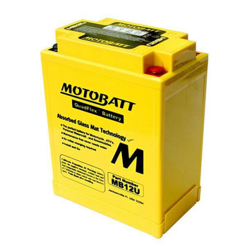 Мото аккумулятор Motobatt MB12U 15 Аh, 160 А, (+/-)(-/+), 135x80x161 мм