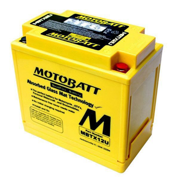 Мото акумулятор Motobatt MBTX12U 14 Аh, 200 A, (+/-)(-/+), 151x87x130 мм