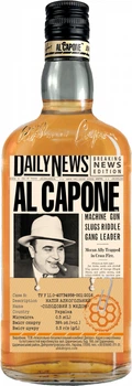 Напій алкогольний Солодовий з медом AL CAPONE 0.5 л 38% (4820136353124)