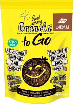 Упаковка гранолы Good morning Granola to Go c шоколадом 6 шт х 140 г (64820192180087)