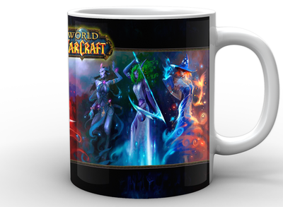 Кружка GeekLand World of Warcraft Мир Военного Ремесла персонажи WW.02.52