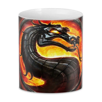 Кружка GeekLand Mortal Kombat Мортал Комбат лого MK.02.26