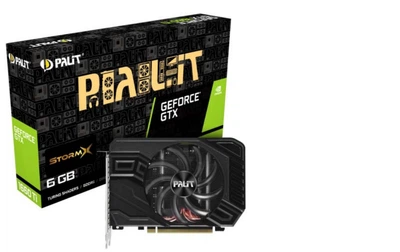 Відеокарта GF GTX 1660 Ti 6GB GDDR6 StormX Palit (NE6166T018J9-161F)