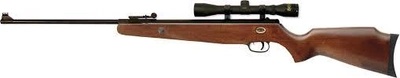 Пневматична гвинтівка Beeman Grizzly X2 330 м/с 4,5 мм чохол ВП 4х32 (1072)