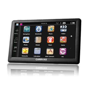 GPS-навигатор Carrvas 7 Truck GPS 256 МБ 8 ГБ Black (6057BS)