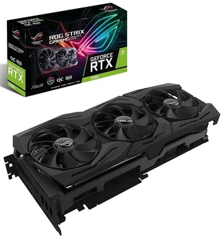 Видеокарта GF RTX 2080 8GB GDDR6 ROG Strix Gaming OC Asus (ROG-STRIX-RTX2080-O8G-GAMING)