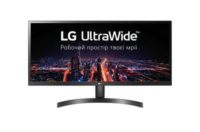Монитор LG 29" UltraWide 29WK500-P IPS Black; 2560x1080, 250 кд/м2, 5 мс, 2xHDMI