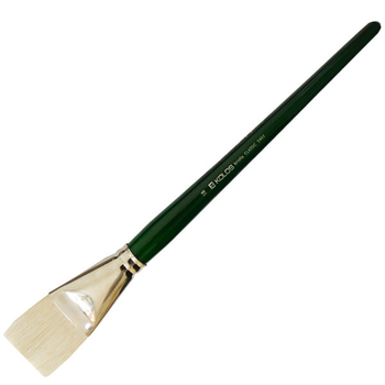 Кисть щетина Kolos Classic 2402F плоская №18 длин. ручка (4823064902679)