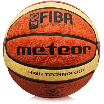 Баскетбольный мяч Meteor FIBA №7 Оранжево-желтый (07000F)