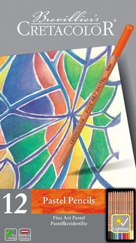 Набор пастельных карандашей Cretacolor Fine Art Pastel 12 шт металлическая коробка (9002592470125)