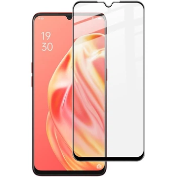Защитное стекло LUX для Oppo A91 Full Сover черный 0,3 мм в упаковке