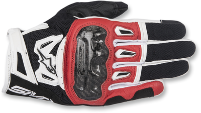 Моторукавички Alpinestars SMX-2 AIR CARBON V2, XL, Чорний/Червоний/Білий (719498)