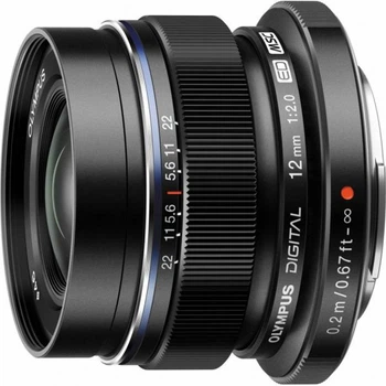 Объектив OLYMPUS EW-M1220 ED 12mm 1:2.0 Black (V311020BE001)