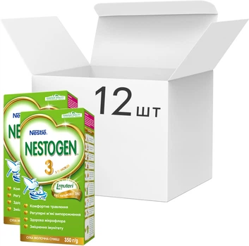 Напиток Nestle Nestogen 3 детск мол.сух.мол.преб.350г (7613032309008)