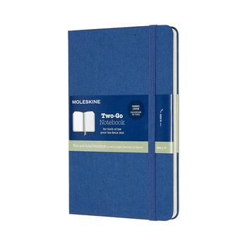 Блокнот Moleskine Limited Two-Go Медиум 11,5х18 см 144 страницы Лазурный (8058647620176)