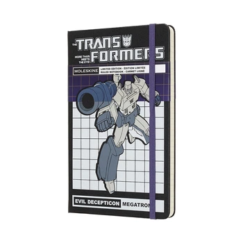 Блокнот Moleskine Limited Transformers средний 13х21 см 240 страниц в линию Мегатрон (8058341715215)