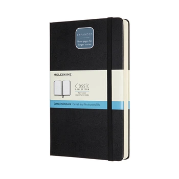 Блокнот Moleskine Classic Expanded средний 13х21 см 400 страниц в точку Черный (8058647628035)