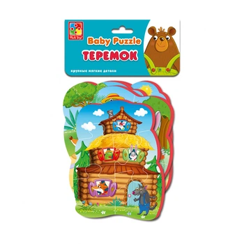 Беби пазлы "Теремок" VT1106-64 (рус)