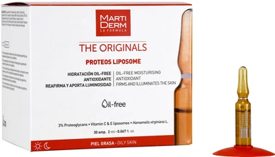 Ампули MartiDerm Liposomes Ampoules Moisturizing and Firming 30 шт. х 2 мл (8437000435112)