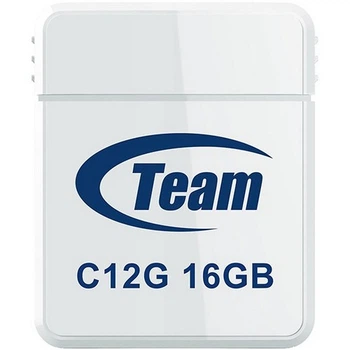 Флеш-накопичувач Team USB 2.0 C12G 16Gb White (TC12G16GW01)