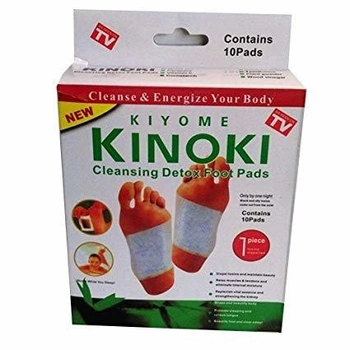 Пластырь для детоксикации Kinoki Cleansing Detox Foot Pads