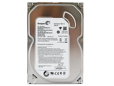 Накопитель HDD SATA 250GB Seagate Barracuda 7200.12 7200rpm 16MB (ST250DM000) - Refubrished