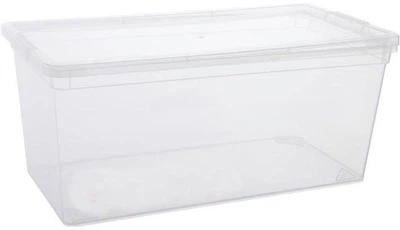 Контейнер для зберігання Алеана Євро з кришкою 8 л Прозорий (122048)