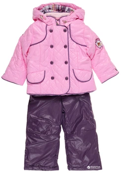 Комплект (куртка + полукомбинезон) Baby Line V118-16 86 см Розовый с баклажановым (ROZ6204000734)