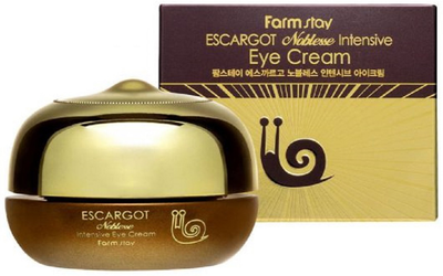 Крем для век Farmstay Escargot Noblesse Intensive Eye Cream с муцином улитки 50 г (8809317289281)