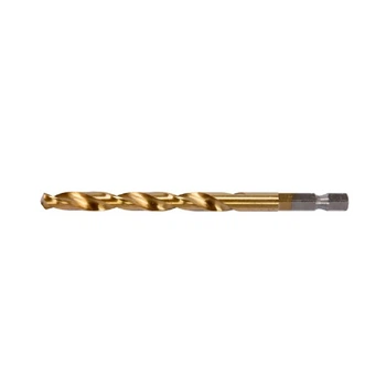 Сверло по металлу с шестигранным хвостовиком 7.5 мм, 1/4", HSS-TiN, 109 мм YATO ( YT-44767)