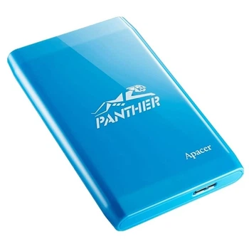 Накопитель внешний HDD 2.5" USB 2.0TB Apacer AC235 Panther Blue (AP2TBAC235U-1)