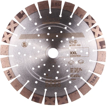 Круг алмазный отрезной Distar 1A1RSS C3-H 230 x 22.23 Сегментный (14315530017)