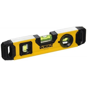 Рівень будівельний алюмінієвий DeWALT TORPEDO 3 капсули, L=250 мм DWHT0-43003