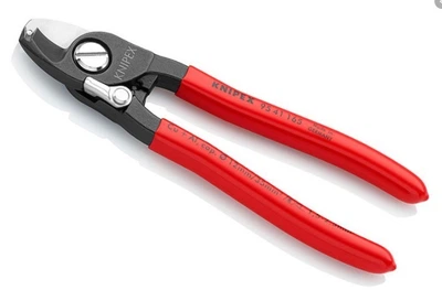 Ножиці для кабелю з функцією видалення ізоляції Knipex 95 41 165