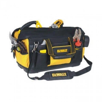 Сумка для электроинструмента "Dewalt Power Tool Open Mouth" открытая с пластмассовым дном нейлоновая 18"