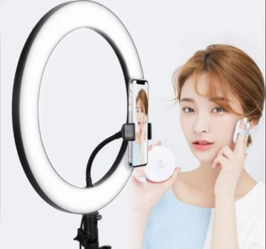Кольцевая лампа Ring Fill Light A380 38см + Студийный штатив Stend 210 см