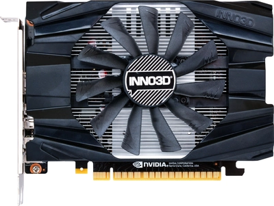 INNO3D PCI-Ex GeForce GTX 1650 D6 Compact 4GB GDDR6 (128bit) (1410/12000) (HDMI, 2 x DisplayPort) (N16501-04D6-1177VA19)