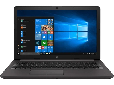 Ноутбук HP 250 G7 (1F3L2EA); 15.6" FullHD (1920x1080) TN LED матовый / Intel Celeron N4020 (1.1 - 2.8 ГГц) / RAM 8 ГБ / SSD 256 ГБ / Intel UHD Graphics 600 / нет ОП / LAN / BT / Wi-Fi / веб-камера / DOS / 1.78 кг / темно-серый