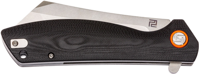 Кишеньковий ніж Artisan Cutlery Tomahawk SW, D2, G10 Polished Black (2798.01.90)