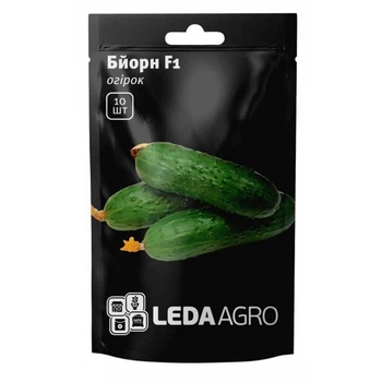 Бйорн F1 Огірок Самозапильний Насіння Leda Agro 10 шт