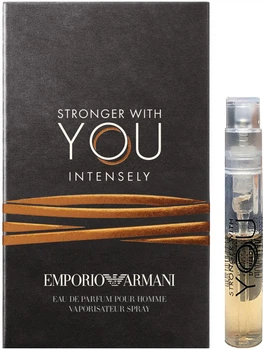 Пробник для чоловіків Giorgio Armani Emporio Armani Stronger With You Intensely 1 мл (3614272231849)