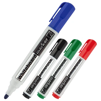 Комплект из 4-х маркеров Axent Delta Whiteboard 2 мм ассорти (D2800-40)