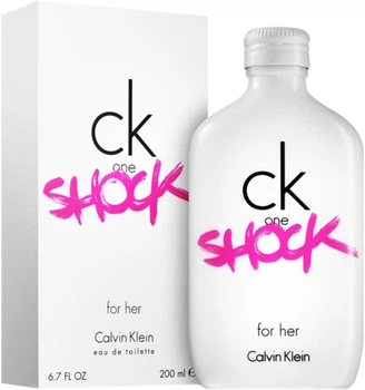 Туалетна вода для жінок Calvin Klein CK One Shock for Her 200 мл (ROZ6400101165)