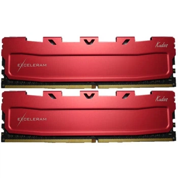 Оперативная память DDR4 8GB (2x4GB) 2800 MHz Red Kudos eXceleram (EKRED4082817AD)