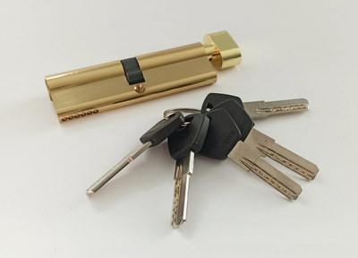 Цилиндр Avers DM-70(30/40C)-C-G-ключ-поворотник