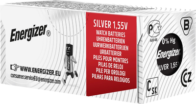 Батарейка Energizer Silver Oxide 377-376 MBL1 ZM 1 шт (E301538400)
