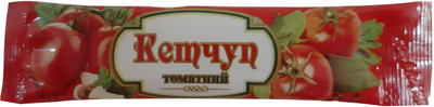 Упаковка кетчупу в стиках Асканія Томатний 14 г х 90 шт. (4820071640334/4820071640310)