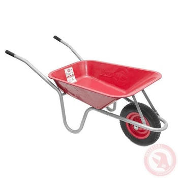 Тачка садово-строительная INTERTOOL WB-0613 65 л., 130 кг, 1 пневмоколесо