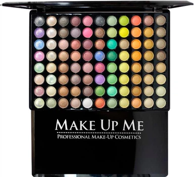 Палитра теней Make Up Me AG88 с блеско 88 оттенков 150 г (7107728337593)